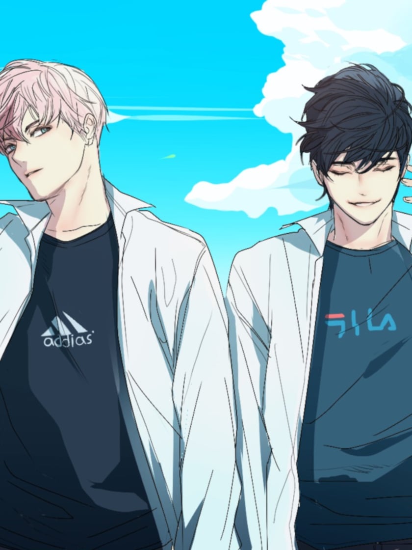 安慰少年的话暖心短句漫画