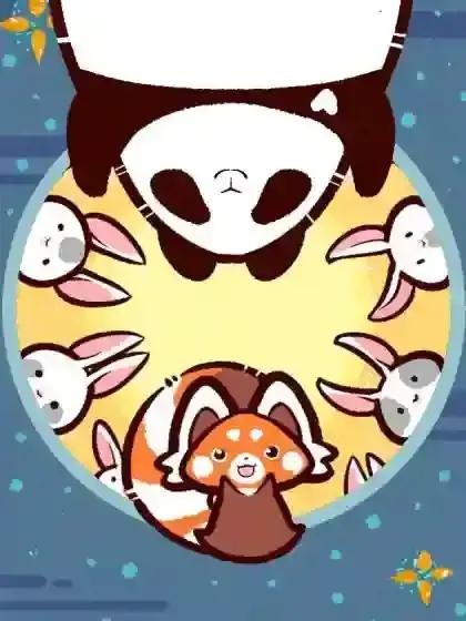 胖达整活名场面漫画